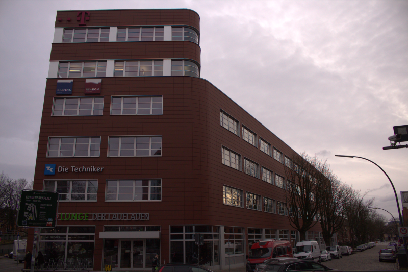 Telekomneubau Fuhlsbüttler Straße / Maurienstraße